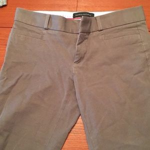 Beige skinny ankle length pants: petite